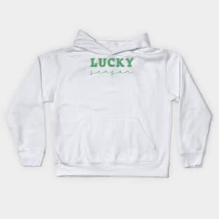 Lucky Season - St. Patrick's Day - Green St Patrick's Day - One Lucky Kids Hoodie